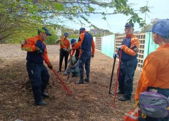 REDAN Marítima e Insular desplegó jornada de saneamiento ambiental en el Gimnasio Ciudad Deportiva en el estado Nueva Esparta