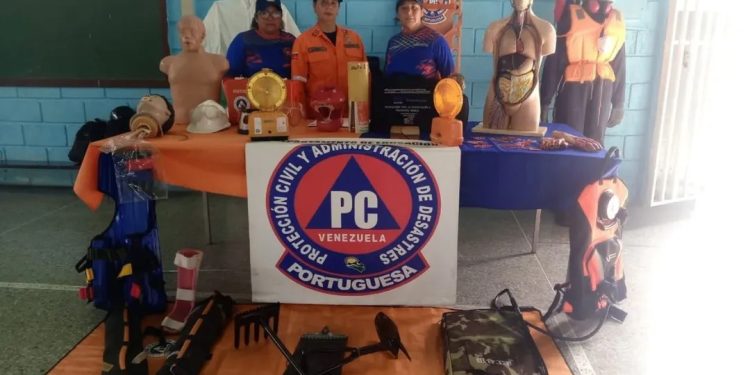 PC Portuguesa instala puesto informativo en el Colegio Sagrado Corazón de Jesús