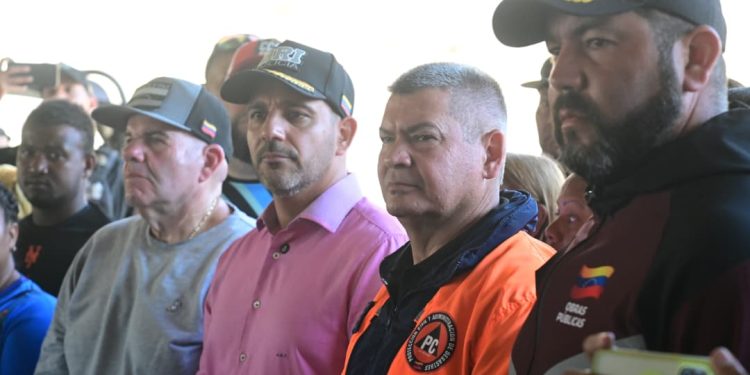 Viceministro Oti Paituvi inspeccionó el Plan de Lluvias en el estado La Guaira