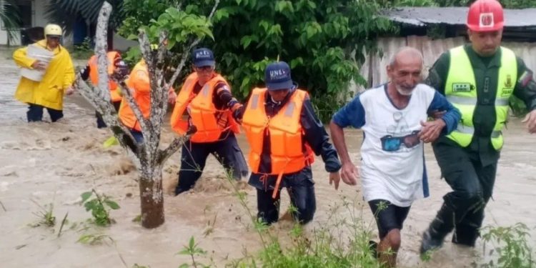 SNGR se mantiene desplegado en el estado Barinas tras desborde del Río Santo Domingo