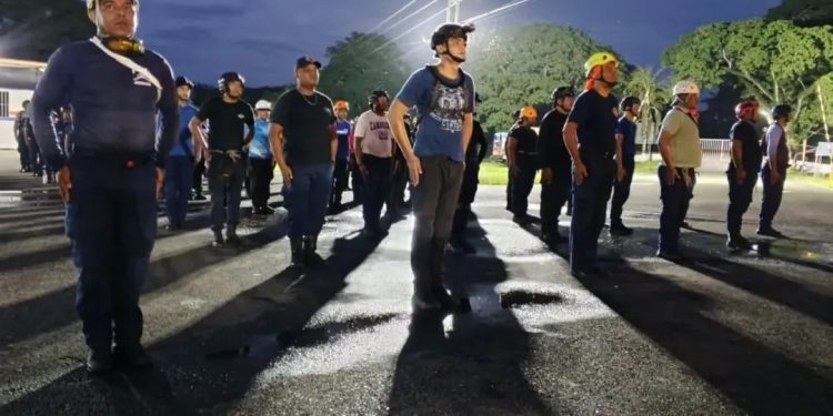 Oficiales de la REDAN Los Llanos inician Cursos de Ascenso 2026 en Rescate con Cuerda y Vehicular
