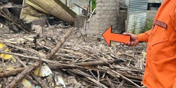 Protección Civil realizó inspección técnica tras colapso de vivienda en el estado Lara