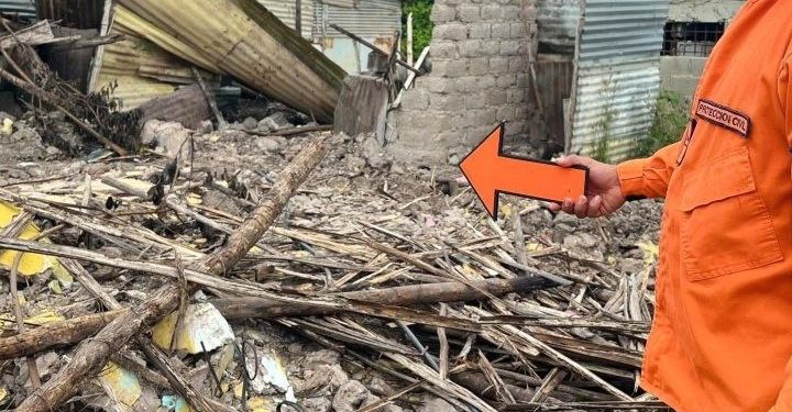 Protección Civil realizó inspección técnica tras colapso de vivienda en el estado Lara