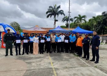 ZOEDAN Carabobo entrega certificados del taller “Programa Plan de Autoprotección de Gestión de Riesgo”