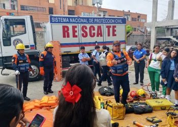 División de Educación de Protección Civil realiza jornada formativa en escuela del estado Lara