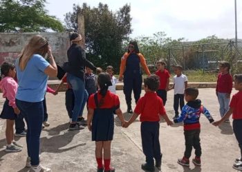 Protección Civil realizó simulacro sísmico en Centro Educativo Inicial en el estado Sucre