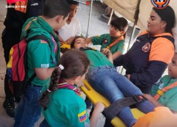 Protección Civil Bolívar capacitó a grupo de Scouts en materia de prevención y primeros auxilios
