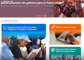 DNPCAD invita a participar en la encuesta nacional para la reestructuración del Gobierno venezolano