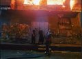 Protección Civil presta apoyo para sofocar incendio en AV. Andrés Bello de Caracas