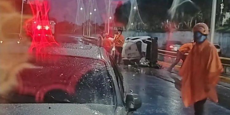 Protección Civil atiende colisión entre dos vehículos en el estado Táchira